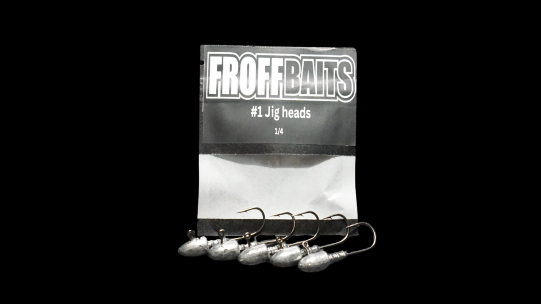 2 inch jig heads (5pc)