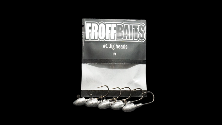 2 inch jig heads (5pc)