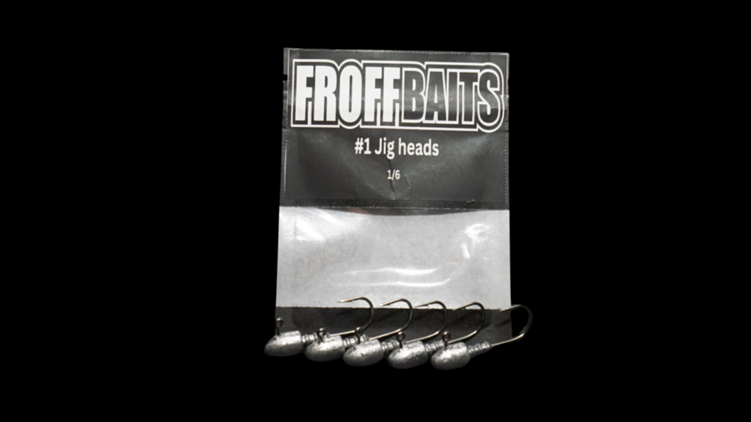2 inch jig heads (5pc)