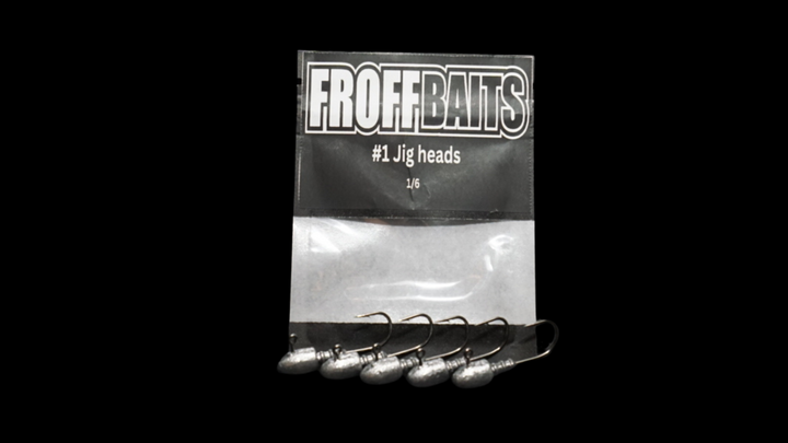 2 inch jig heads (5pc)
