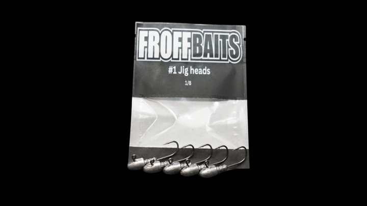 2 inch jig heads (5pc)