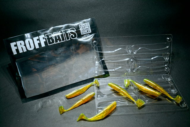 FROFFBAITS : 2.75" Turbo worm [6 Pack]