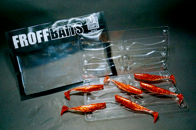 FROFFBAITS 2.75" Red Dragon [6 Pack]