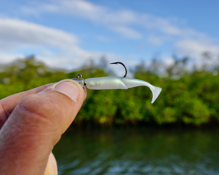 FROFFBAITS : 2" White Weasel [6 pack]