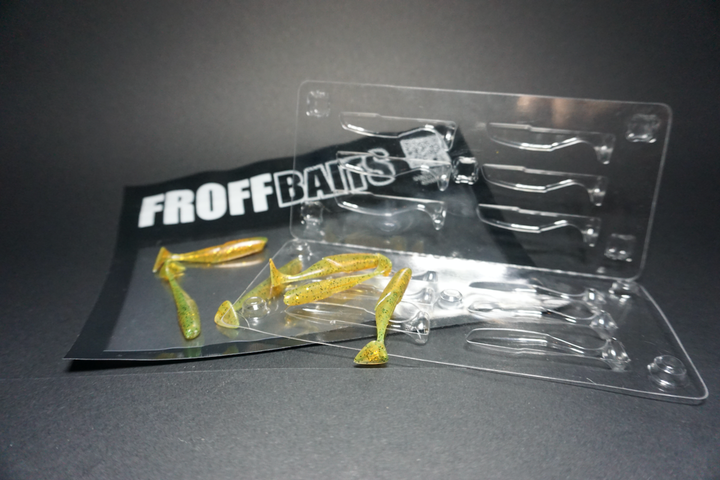 FROFFBAITS : 2" Turbo Worm [6 pack]